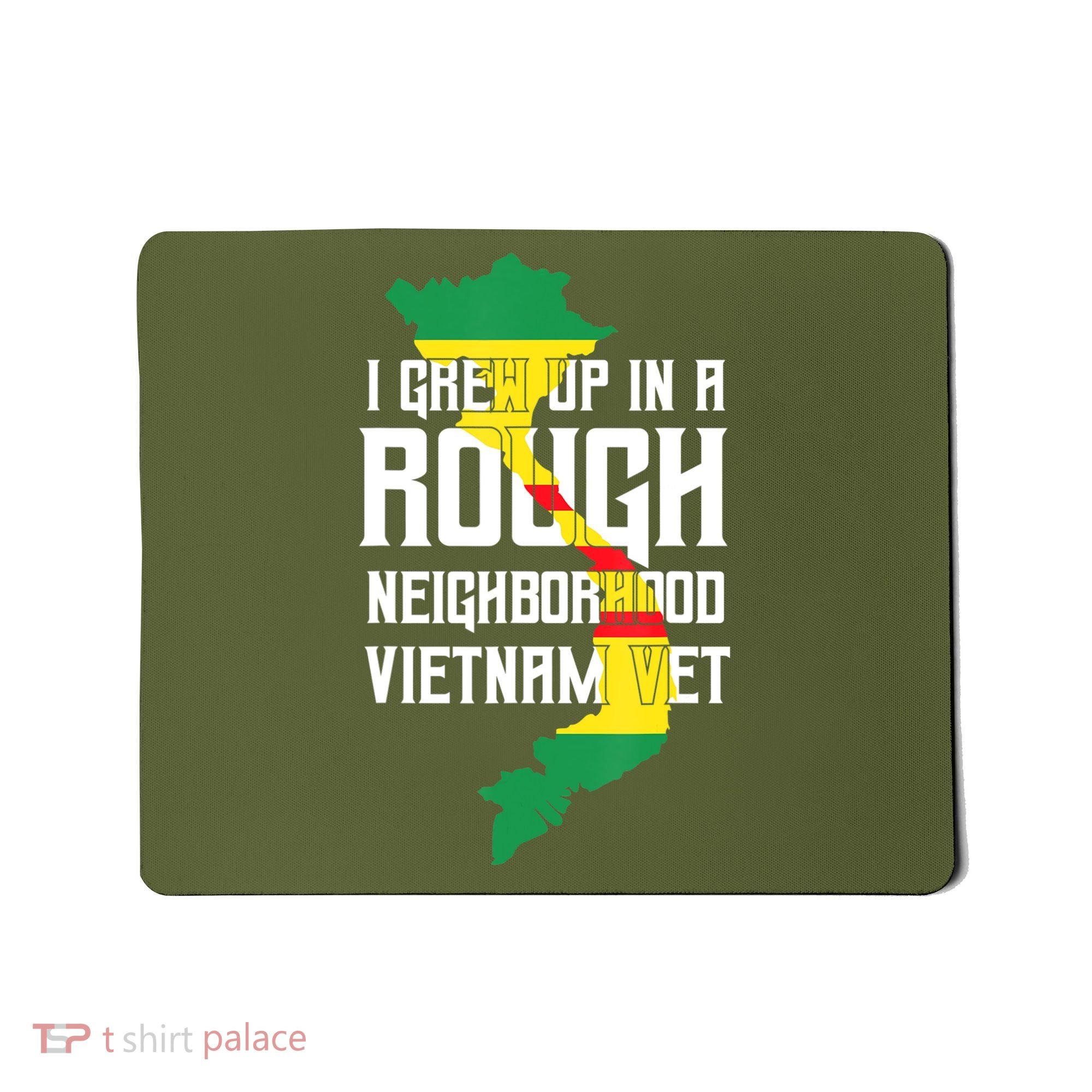 Vietnam Veteran Patriotic Army Combat Mousepad