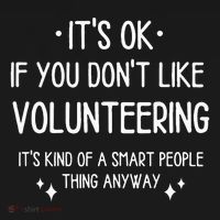 Volunteering Volunteer Quote Funny Saying Women's Hoodie thumb 2
