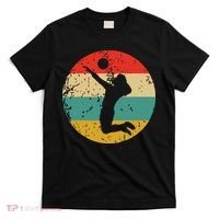 Volleyball Vintage Retro Volleyball Player T-Shirt thumb 0