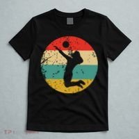 Volleyball Vintage Retro Volleyball Player T-Shirt thumb 5