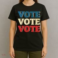 Vote Vintage Retro Go Vote Presidential Election T-Shirt thumb 4