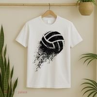 Volleyball Vintage Retro Sports Volleyball Player T-Shirt thumb 2