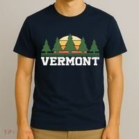 Vintage Vermont Retro Logo T-Shirt thumb 3