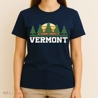 Vintage Vermont Retro Logo T-Shirt thumb 4