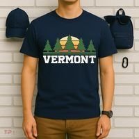 Vintage Vermont Retro Logo T-Shirt thumb 6