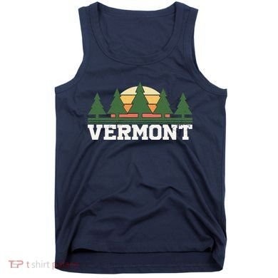 Vintage Vermont Retro Logo Tank Top