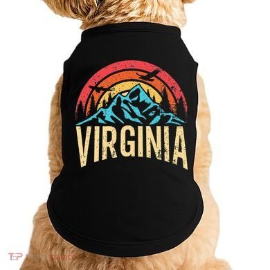 Virginia Virginia State Retro Virginia Doggie Tank