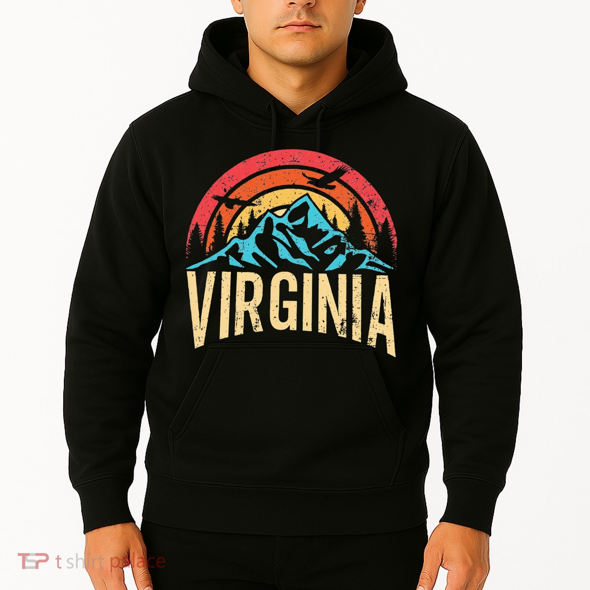 Virginia Virginia State Retro Virginia Hoodie