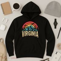 Virginia Virginia State Retro Virginia Hoodie thumb 3