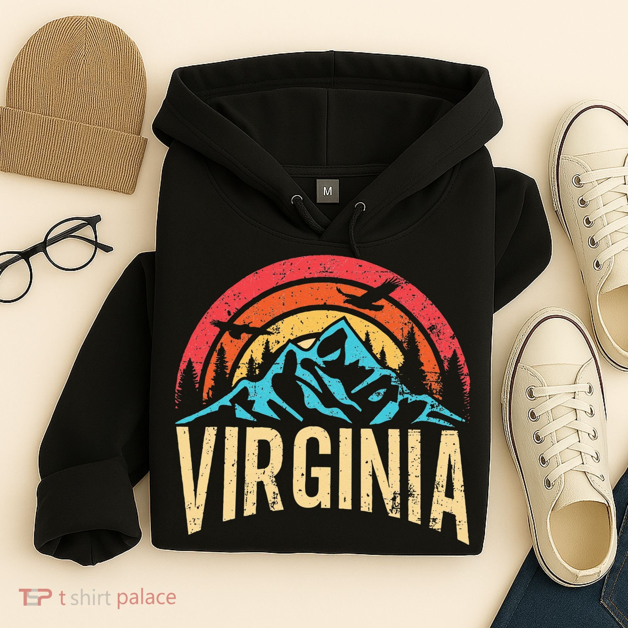 Virginia Virginia State Retro Virginia Hoodie