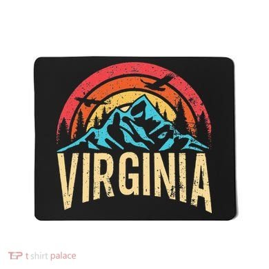 Virginia Virginia State Retro Virginia Mousepad