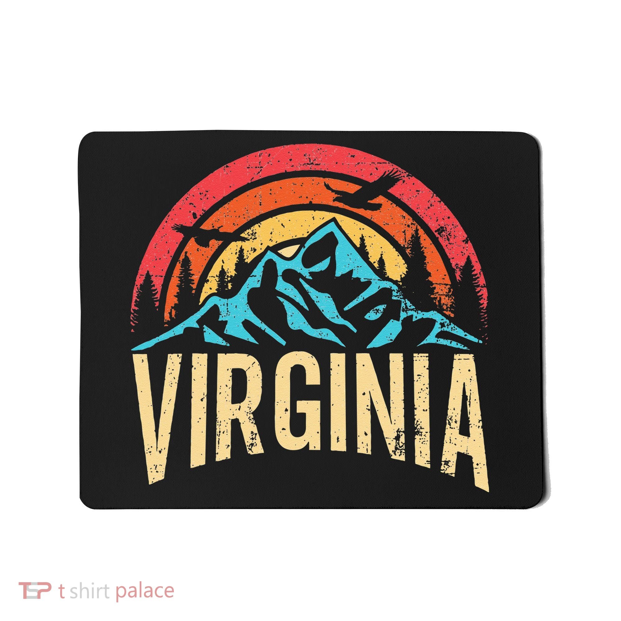 Virginia Virginia State Retro Virginia Mousepad