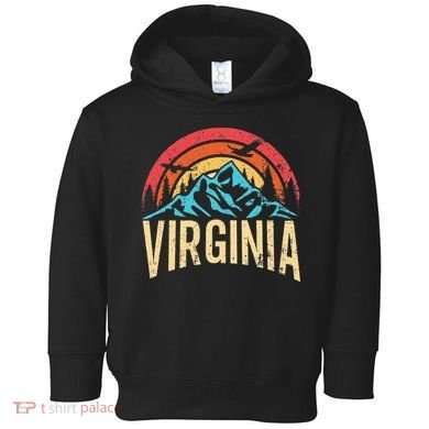 Virginia Virginia State Retro Virginia Toddler Hoodie