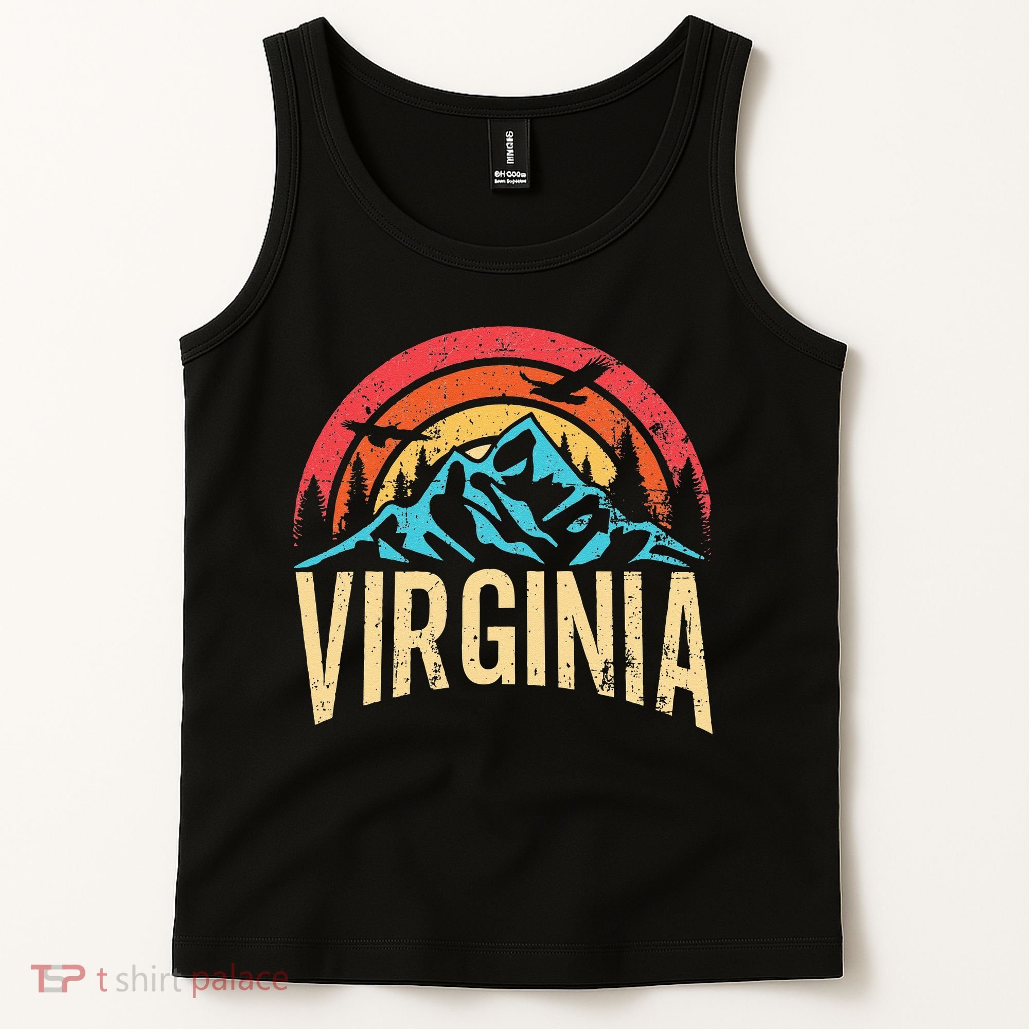 Virginia Virginia State Retro Virginia Tank Top