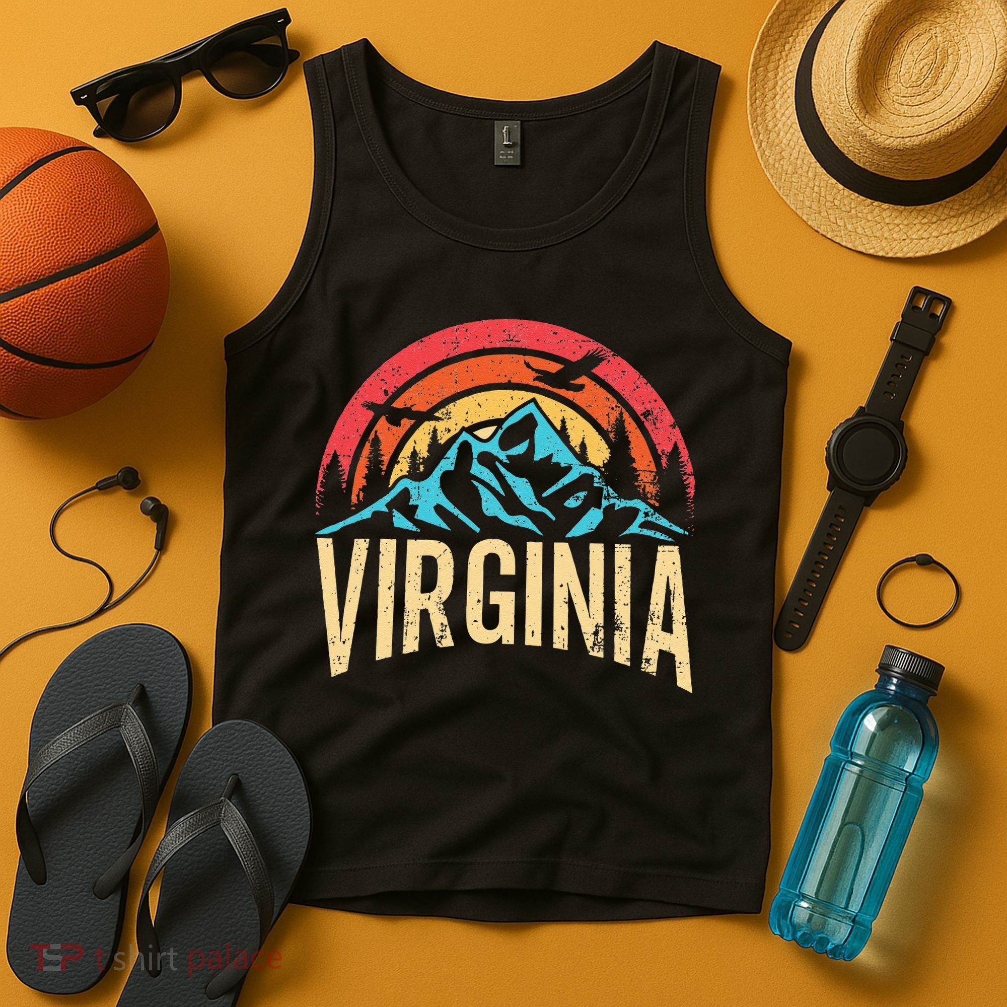 Virginia Virginia State Retro Virginia Tank Top