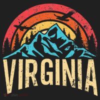 Virginia Virginia State Retro Virginia Golf Towel thumb 3