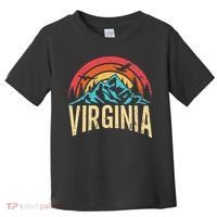 Virginia Virginia State Retro Virginia Toddler T-Shirt thumb 0