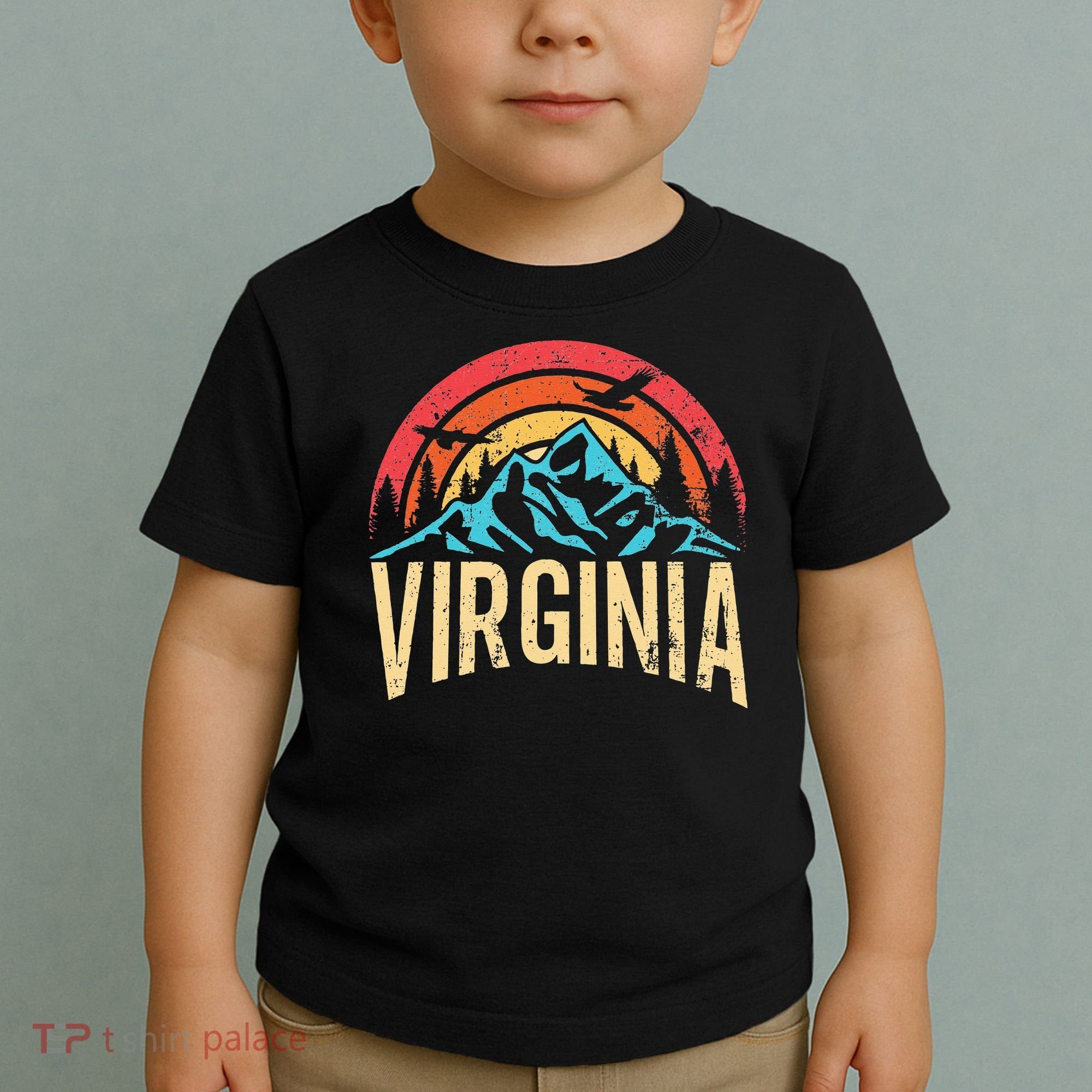 Virginia Virginia State Retro Virginia Toddler T-Shirt
