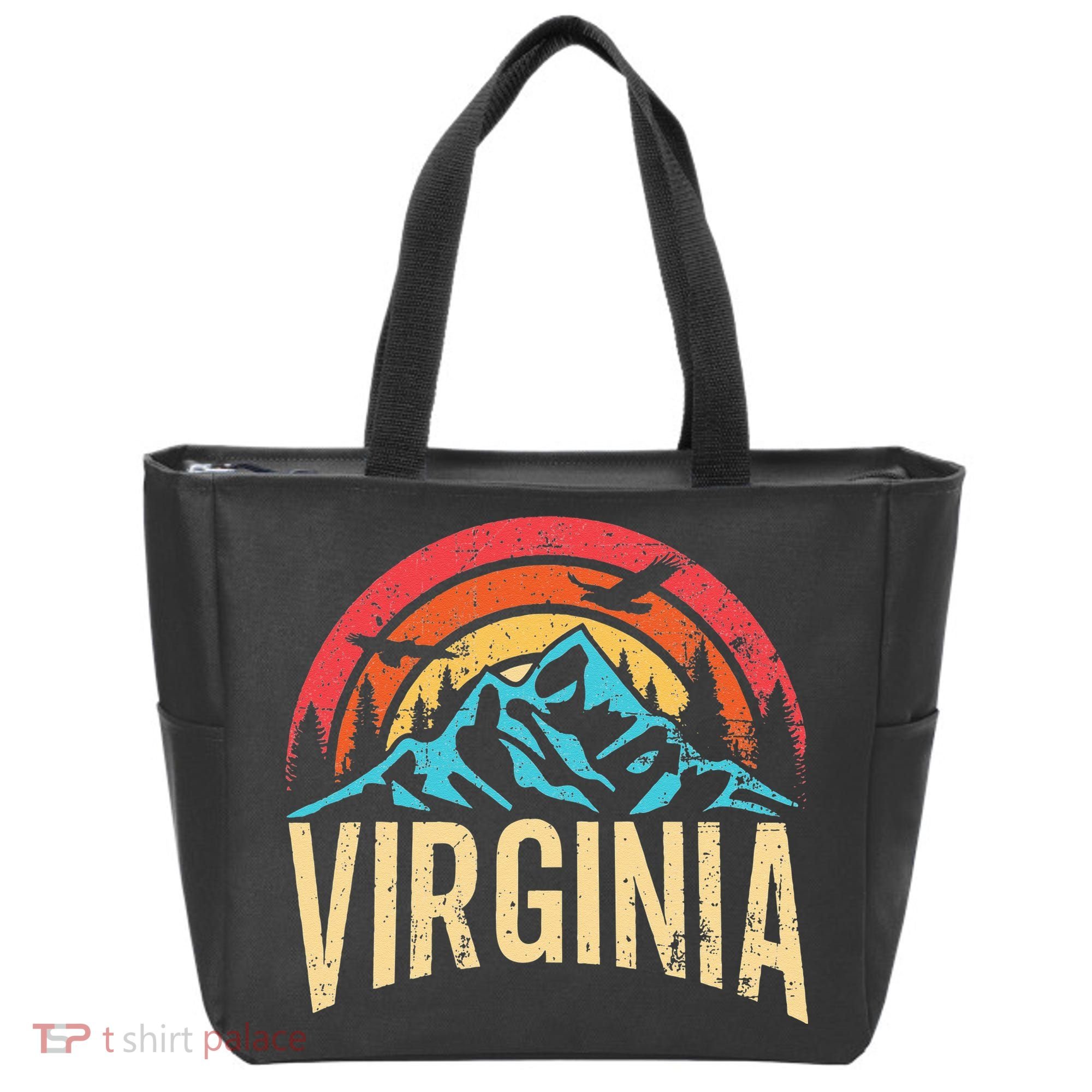 Virginia Virginia State Retro Virginia Tote Bag