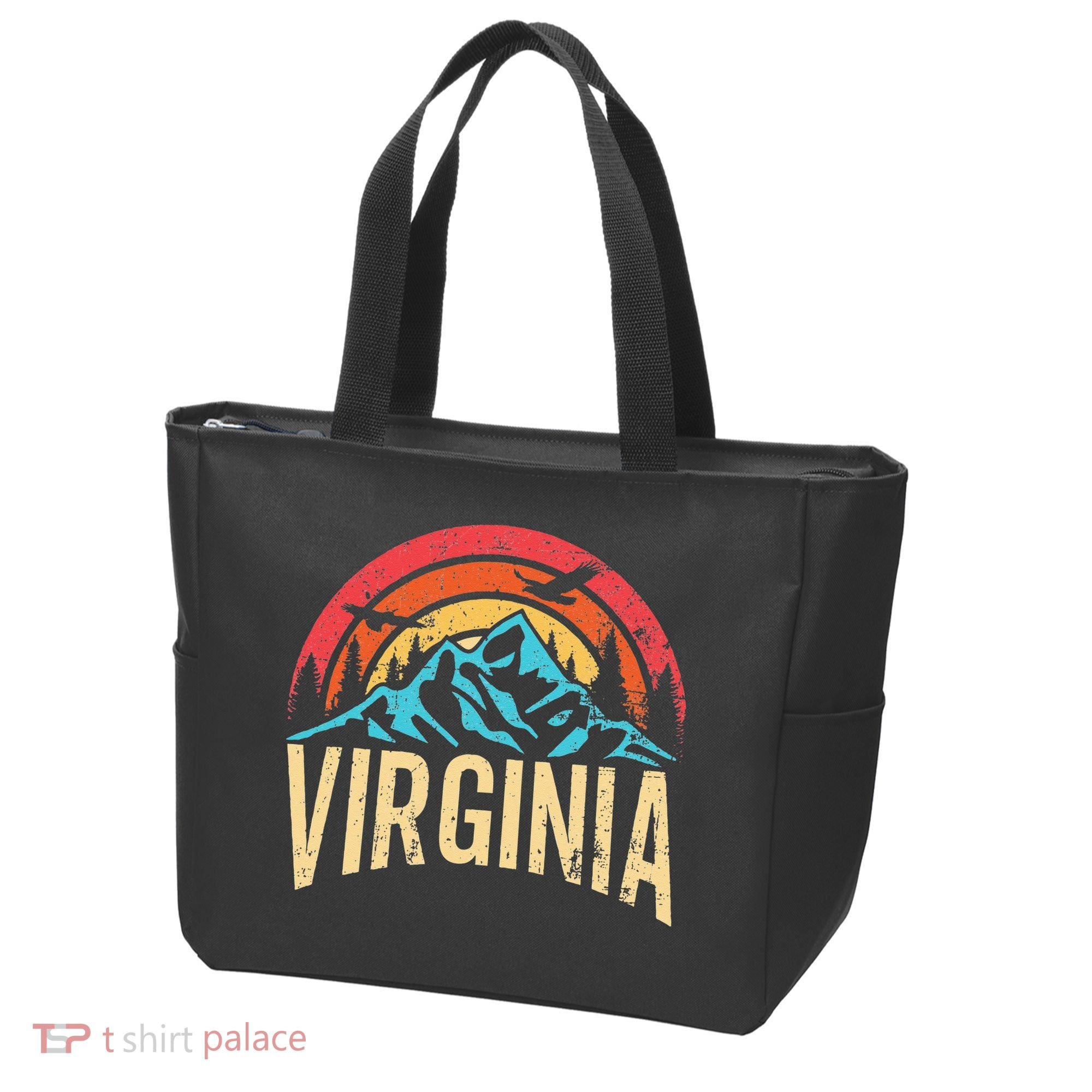 Virginia Virginia State Retro Virginia Tote Bag