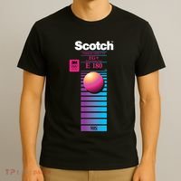 Vaporwave Vhs Scotch E180 Eg+ T-Shirt thumb 3