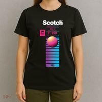 Vaporwave Vhs Scotch E180 Eg+ T-Shirt thumb 4