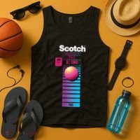 Vaporwave Vhs Scotch E180 Eg+ Tank Top thumb 4