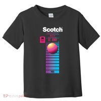 Vaporwave Vhs Scotch E180 Eg+ Toddler T-Shirt thumb 0