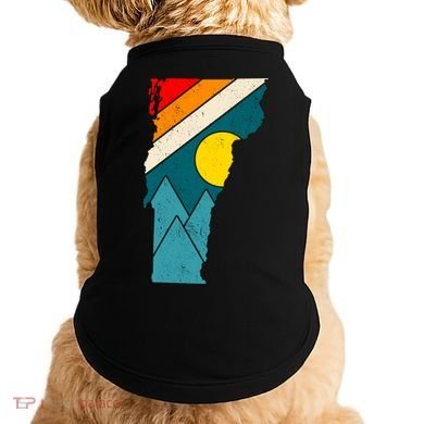 Vintage Vermont Sunset Doggie Tank