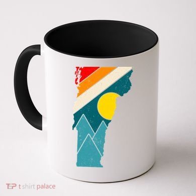 Vintage Vermont Sunset Coffee Mug