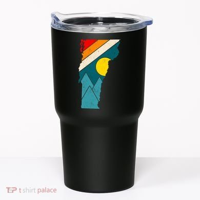 Vintage Vermont Sunset Tumbler