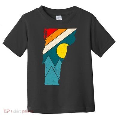 Vintage Vermont Sunset Toddler T-Shirt