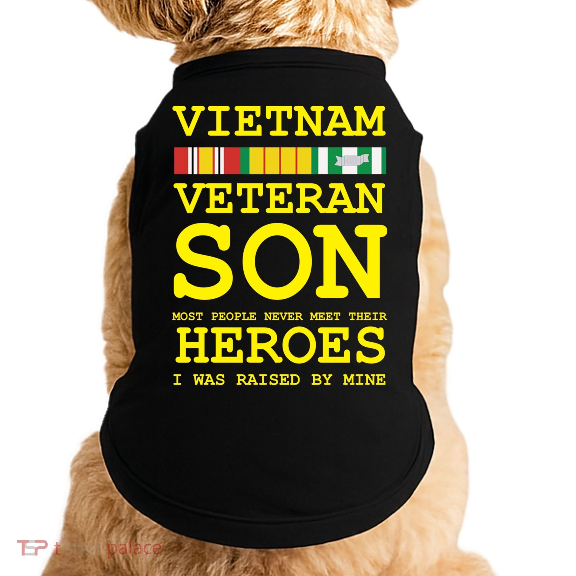 Vietnam Veteran Son Gift For Veterans Day Gift Doggie Tank