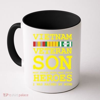 Vietnam Veteran Son Gift For Veterans Day Gift Coffee Mug