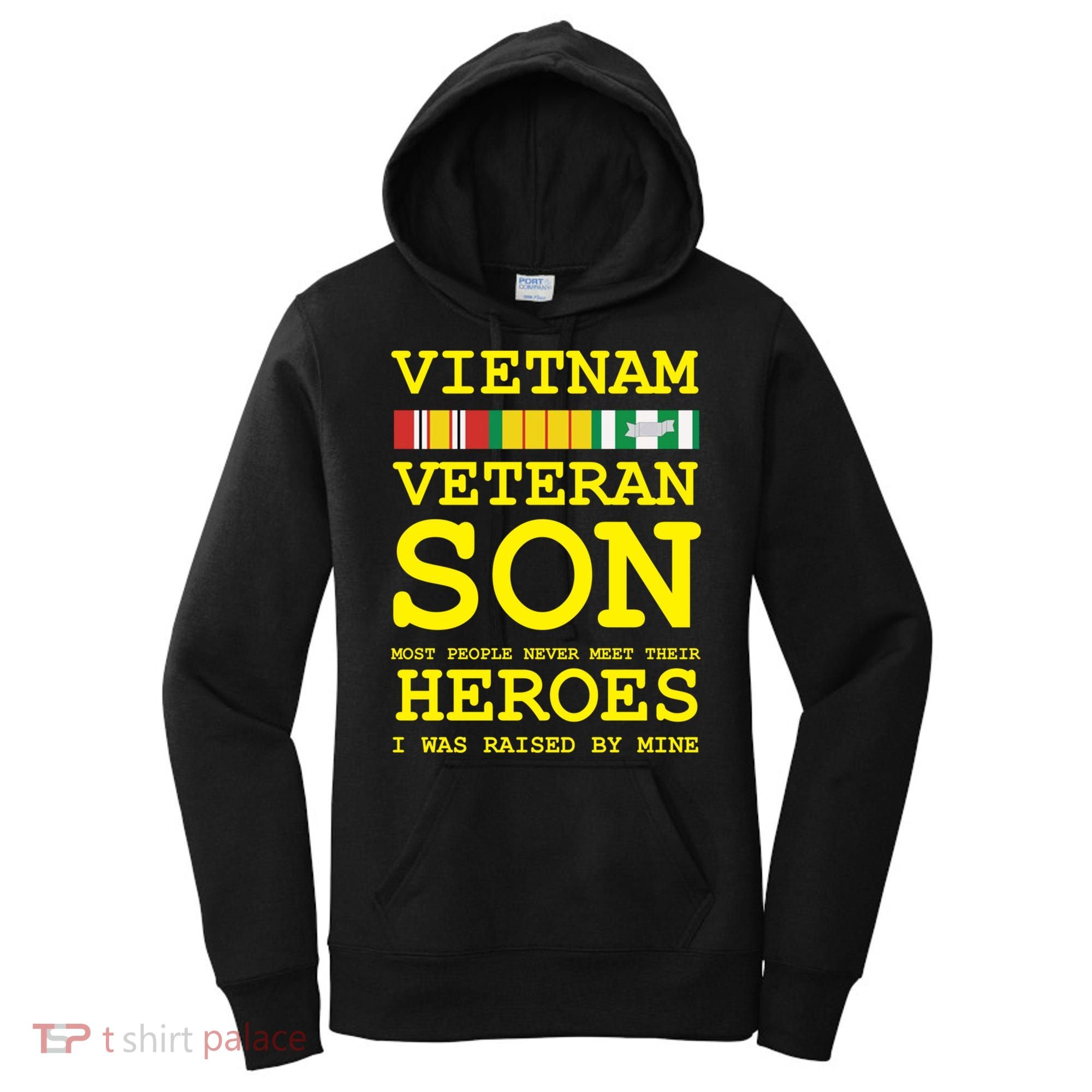 Vietnam Veteran Son Gift For Veterans Day Gift Women's Hoodie