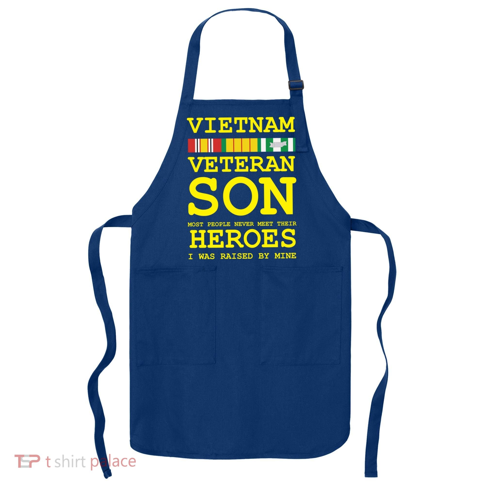 Vietnam Veteran Son Gift For Veterans Day Gift Apron
