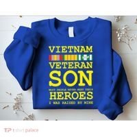 Vietnam Veteran Son Gift For Veterans Day Gift Sweatshirt thumb 2