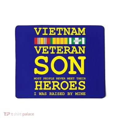 Vietnam Veteran Son Gift For Veterans Day Gift Mousepad