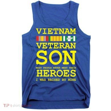 Vietnam Veteran Son Gift For Veterans Day Gift Tank Top