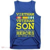 Vietnam Veteran Son Gift For Veterans Day Gift Tank Top thumb 0