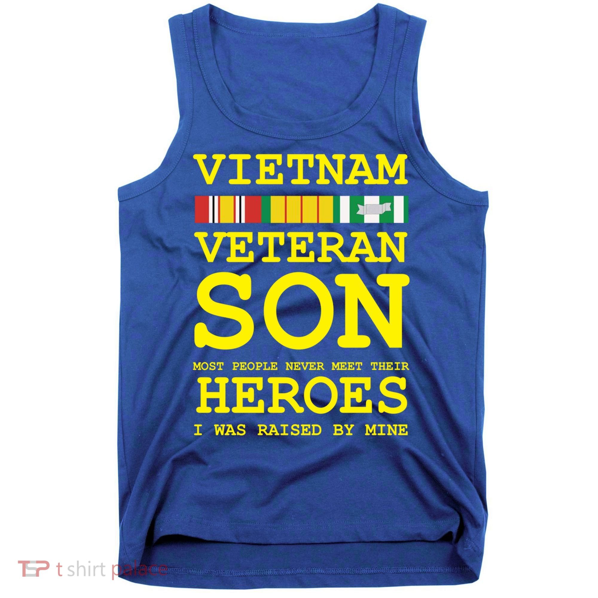 Vietnam Veteran Son Gift For Veterans Day Gift Tank Top
