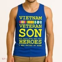 Vietnam Veteran Son Gift For Veterans Day Gift Tank Top thumb 3