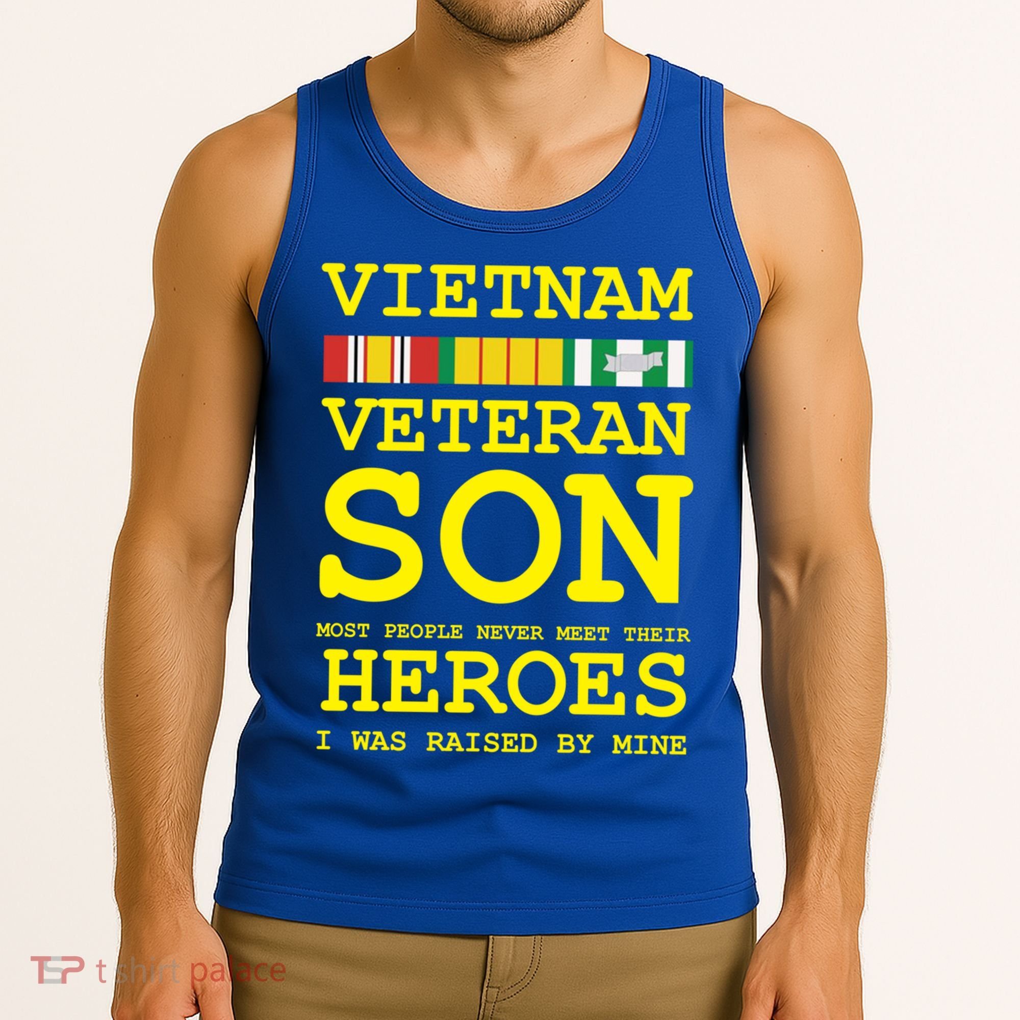 Vietnam Veteran Son Gift For Veterans Day Gift Tank Top