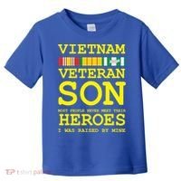 Vietnam Veteran Son Gift For Veterans Day Gift Toddler T-Shirt thumb 0