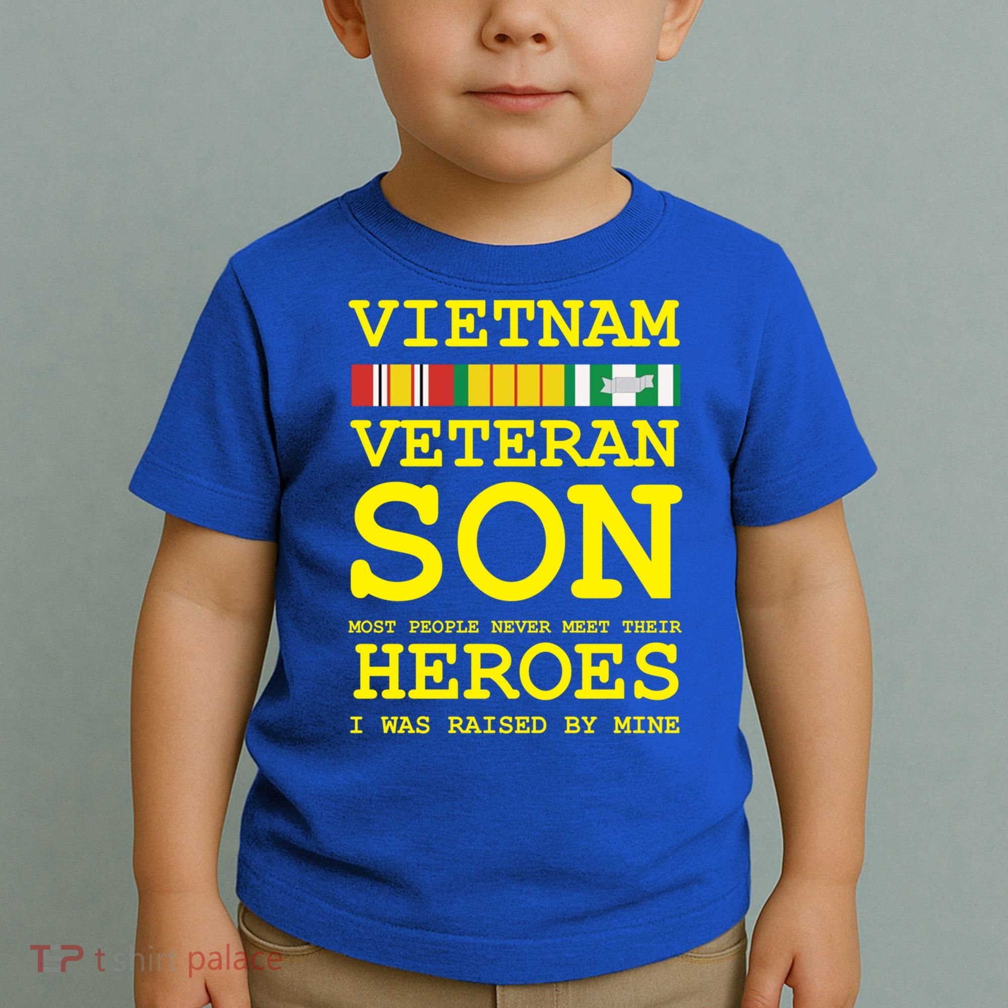Vietnam Veteran Son Gift For Veterans Day Gift Toddler T-Shirt