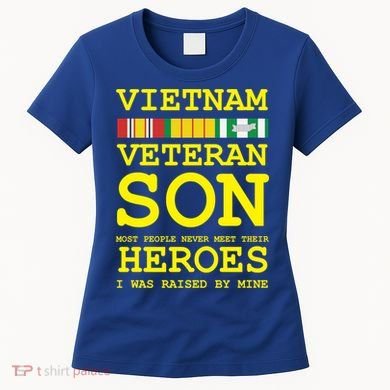 Vietnam Veteran Son Gift For Veterans Day Gift Women's T-Shirt