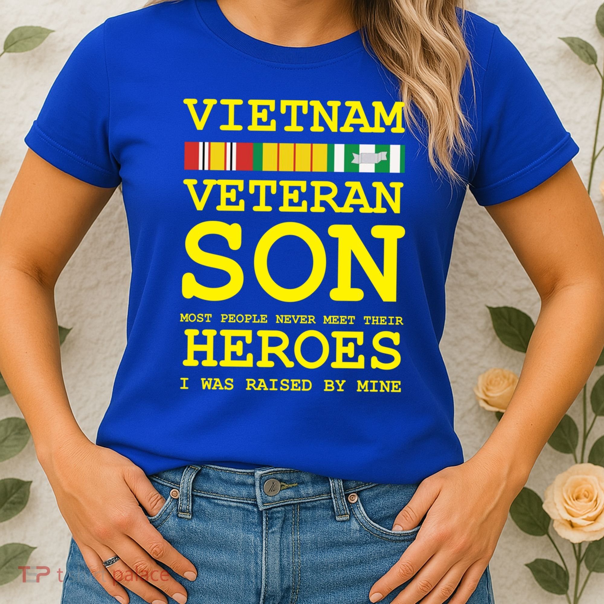 Vietnam Veteran Son Gift For Veterans Day Gift Women's T-Shirt
