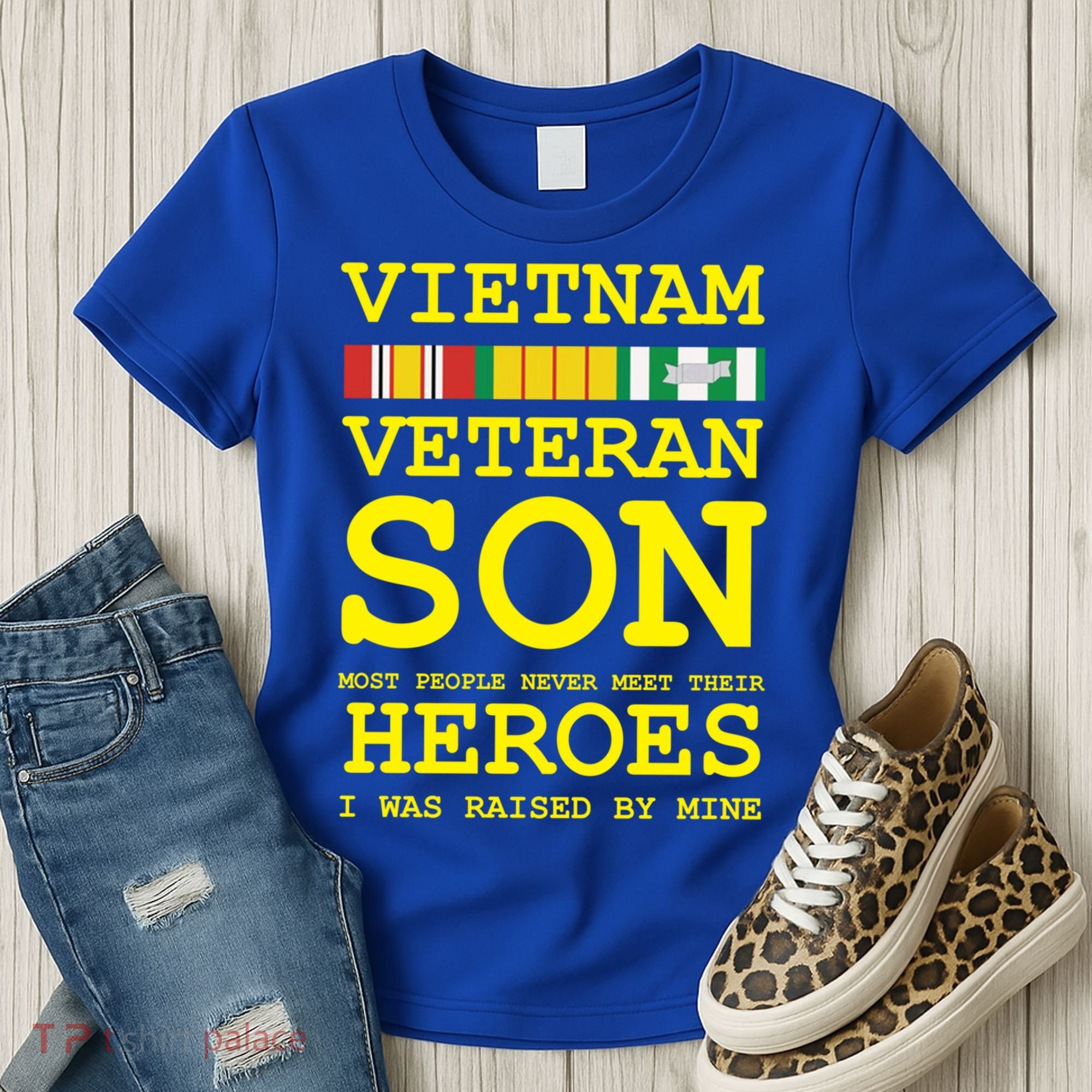 Vietnam Veteran Son Gift For Veterans Day Gift Women's T-Shirt