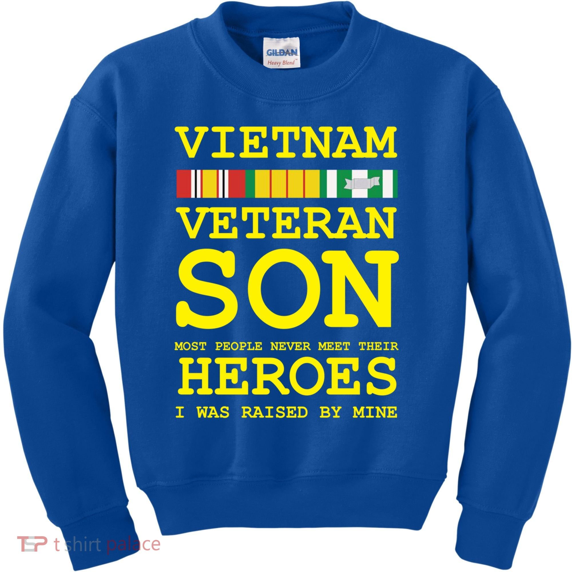 Vietnam Veteran Son Gift For Veterans Day Gift Kids Sweatshirt