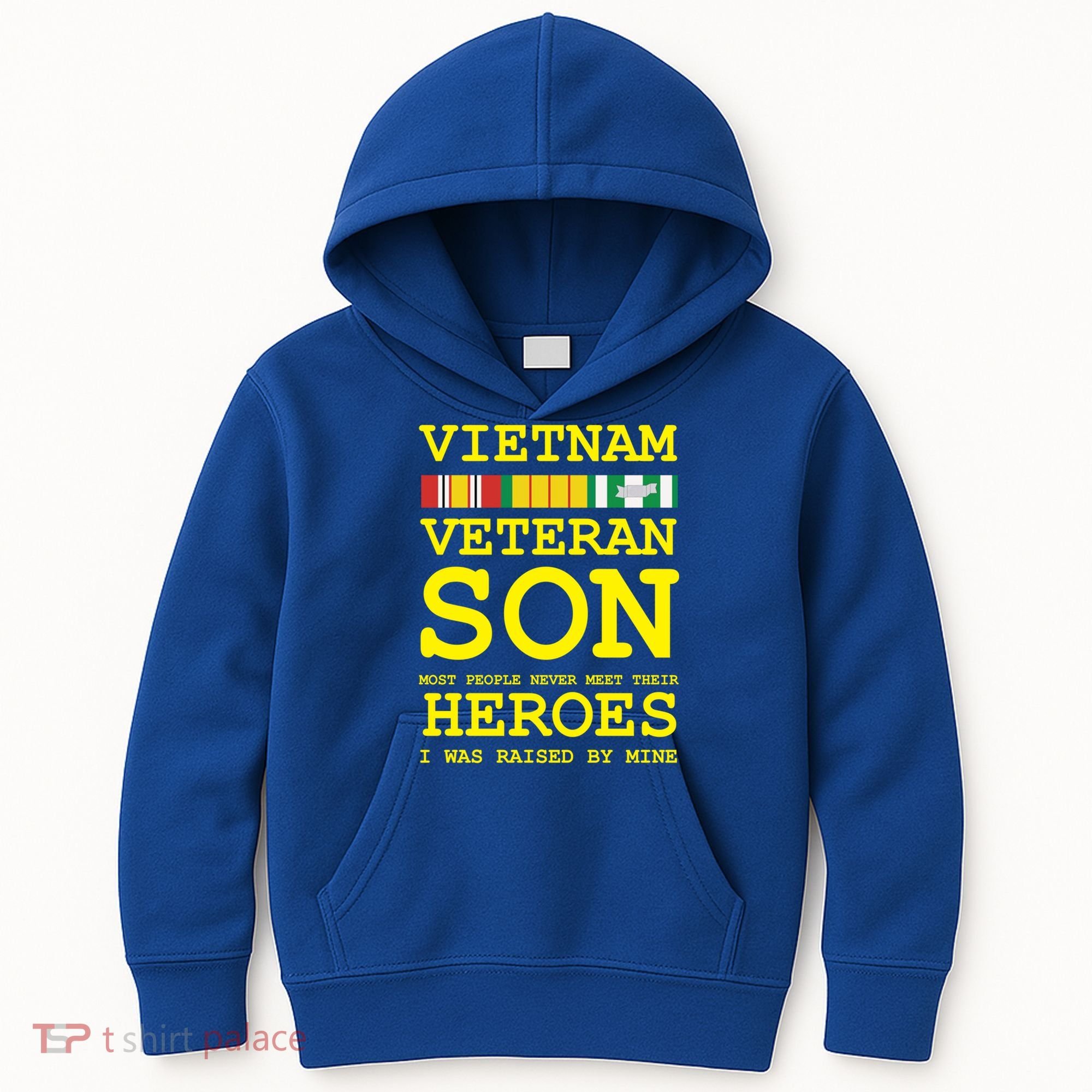 Vietnam Veteran Son Gift For Veterans Day Gift Kids Hoodie